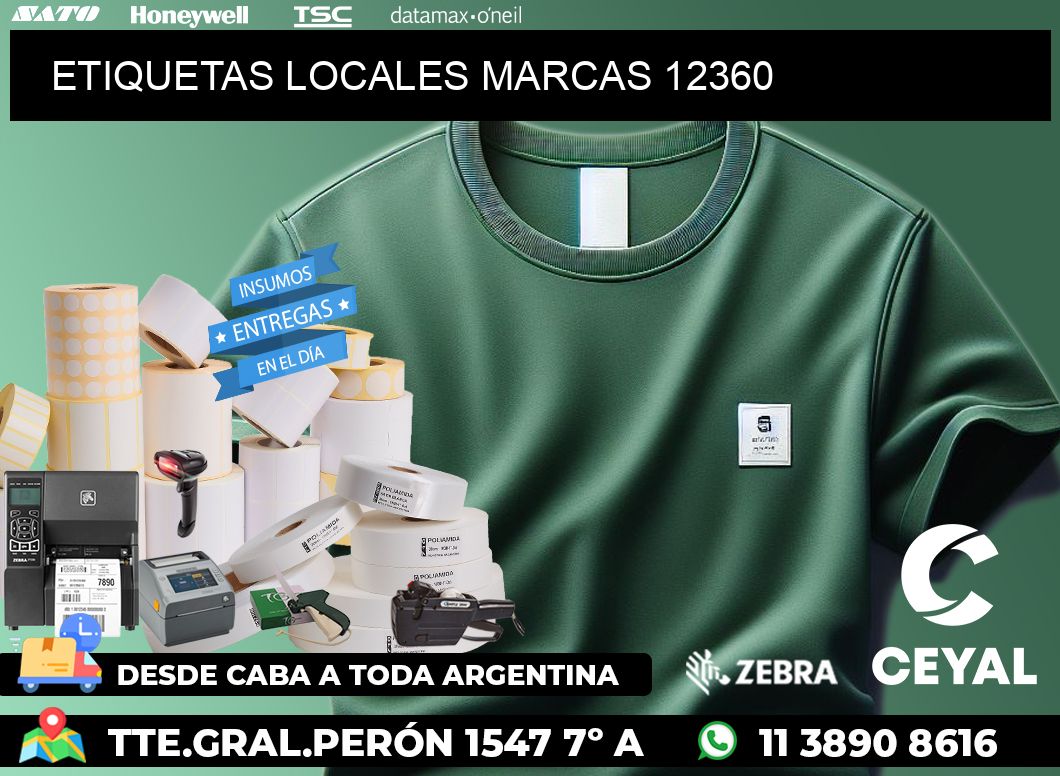 ETIQUETAS LOCALES MARCAS 12360