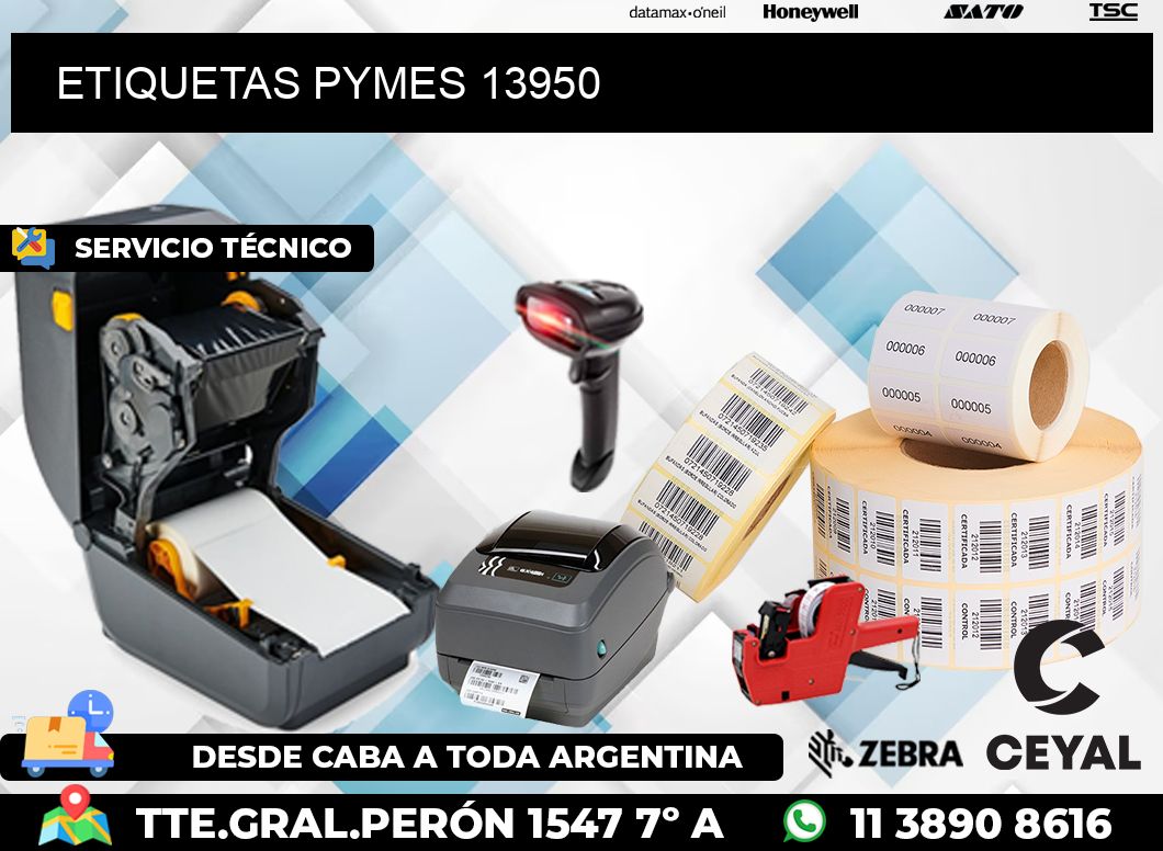 ETIQUETAS PYMES 13950
