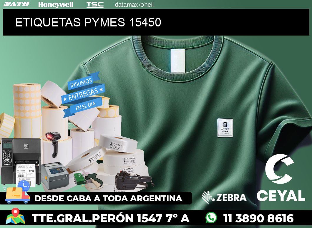 ETIQUETAS PYMES 15450