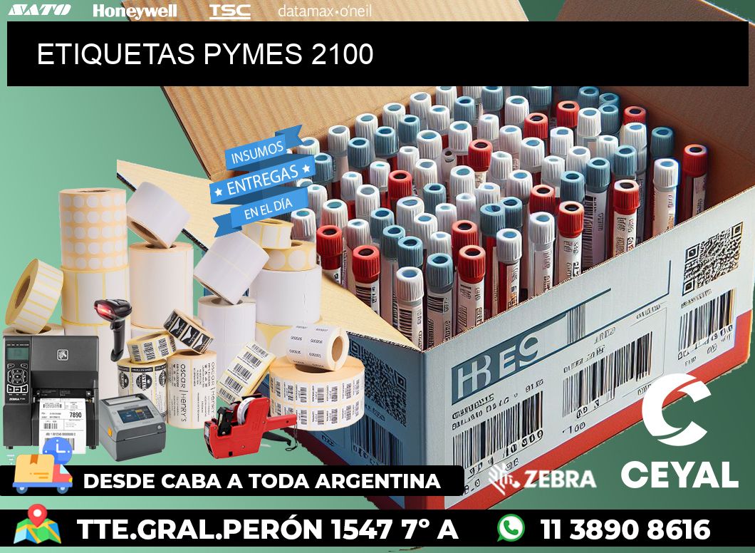 ETIQUETAS PYMES 2100