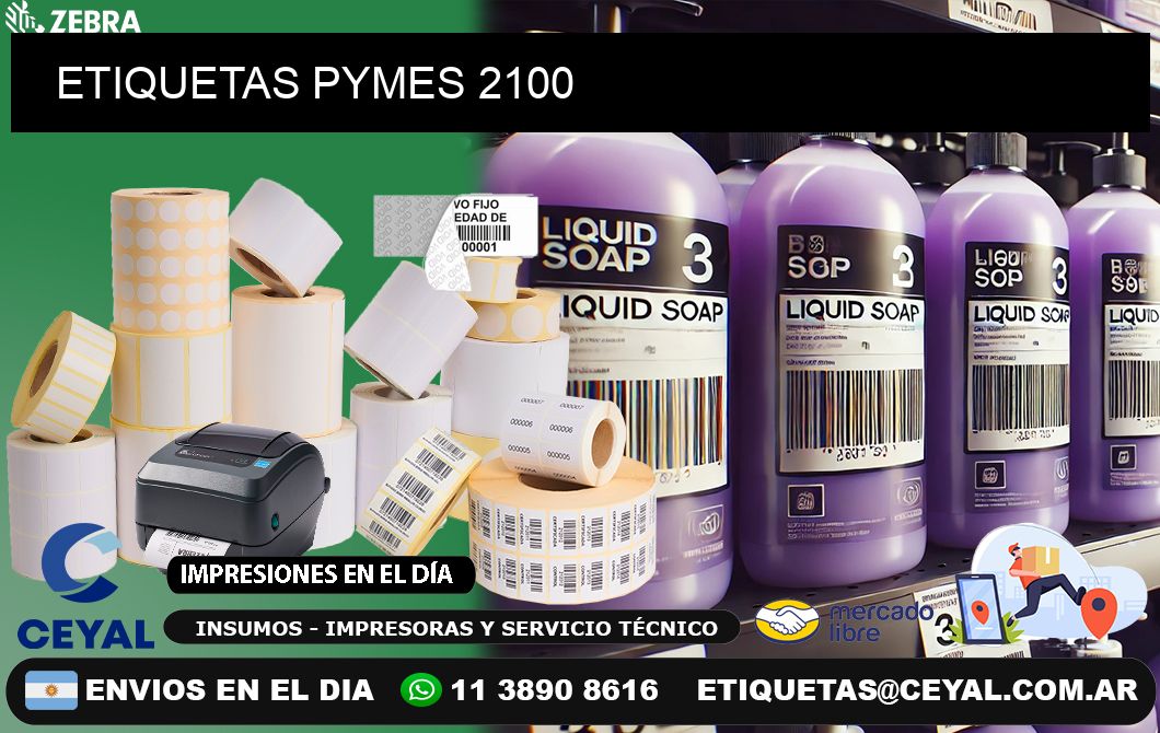 ETIQUETAS PYMES 2100