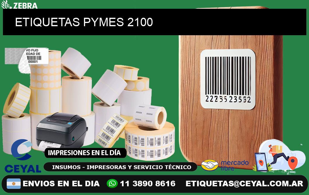 ETIQUETAS PYMES 2100