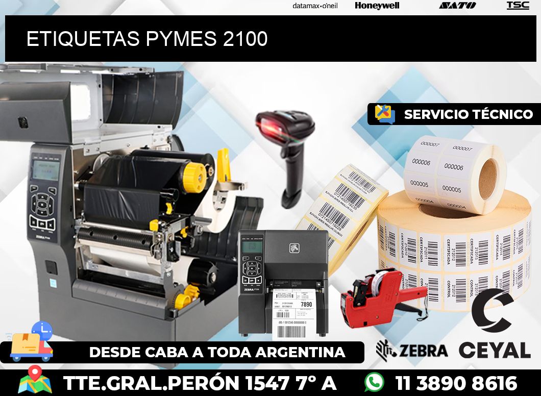 ETIQUETAS PYMES 2100