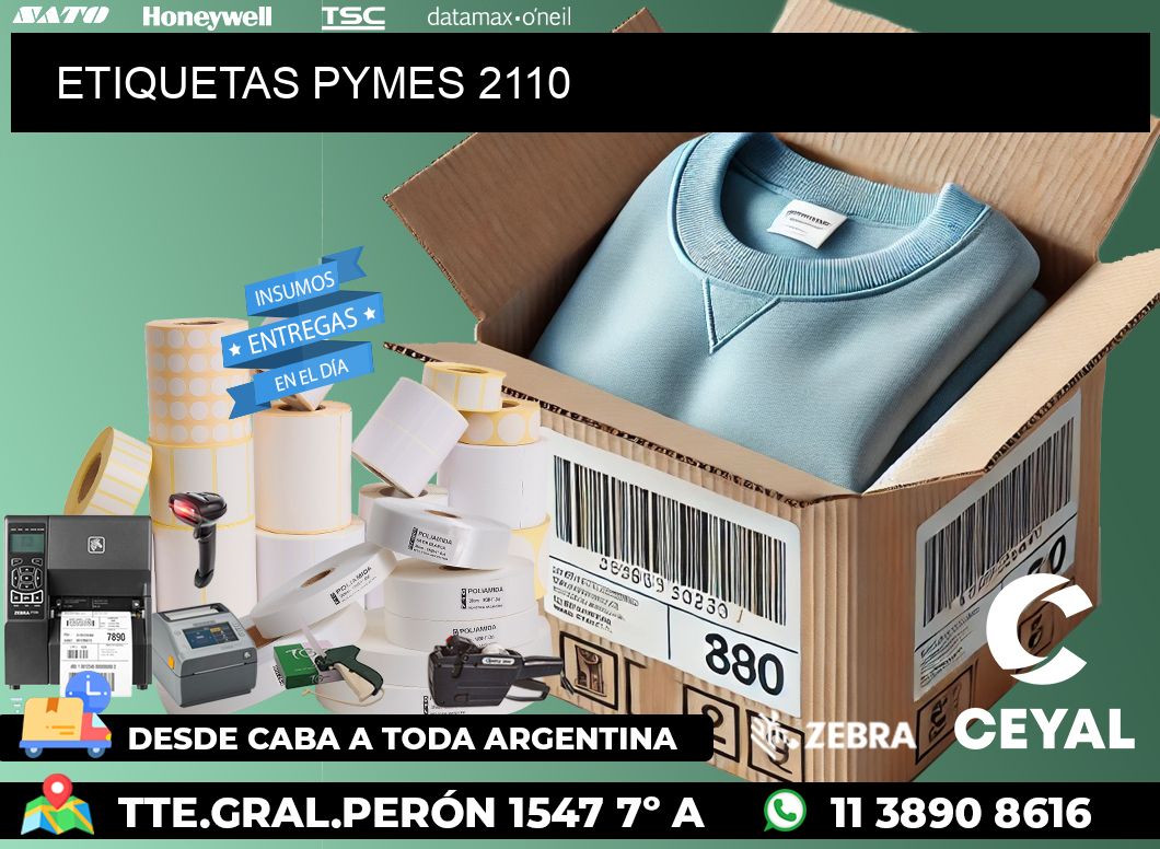 ETIQUETAS PYMES 2110
