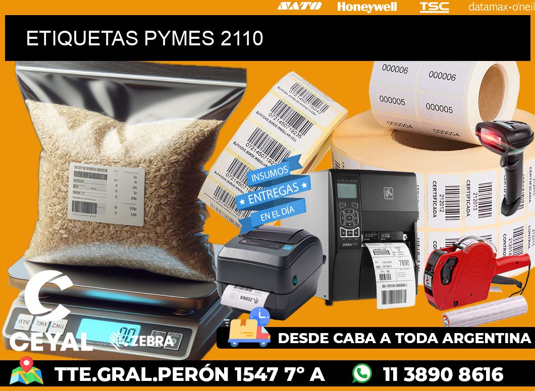 ETIQUETAS PYMES 2110