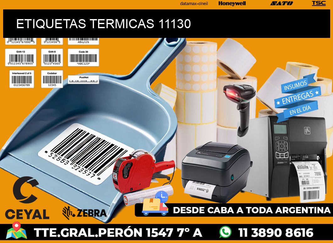 ETIQUETAS TERMICAS 11130