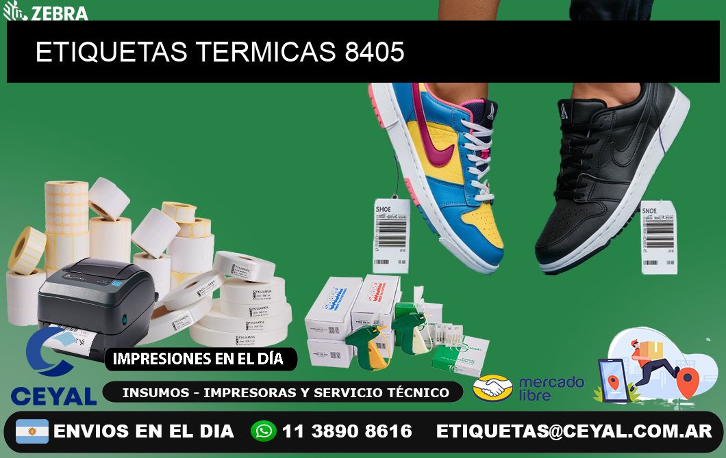 ETIQUETAS TERMICAS 8405