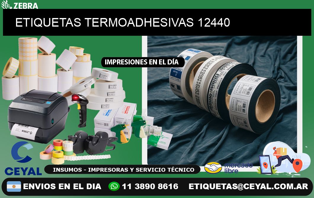 ETIQUETAS TERMOADHESIVAS 12440