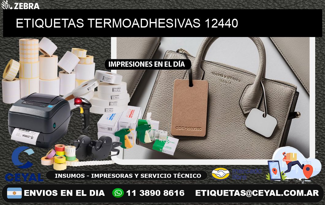 ETIQUETAS TERMOADHESIVAS 12440
