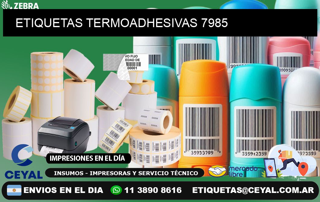 ETIQUETAS TERMOADHESIVAS 7985