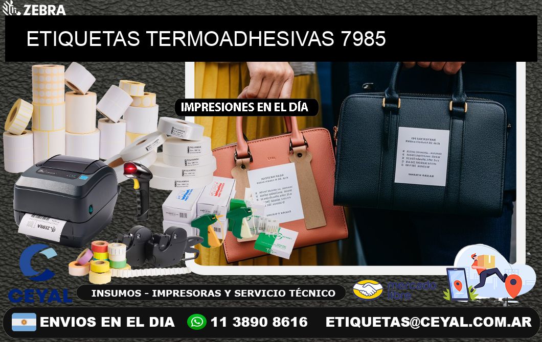 ETIQUETAS TERMOADHESIVAS 7985