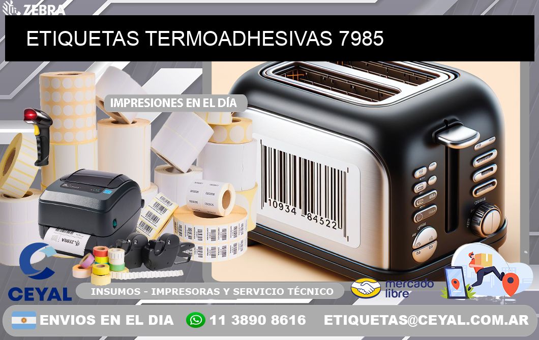 ETIQUETAS TERMOADHESIVAS 7985
