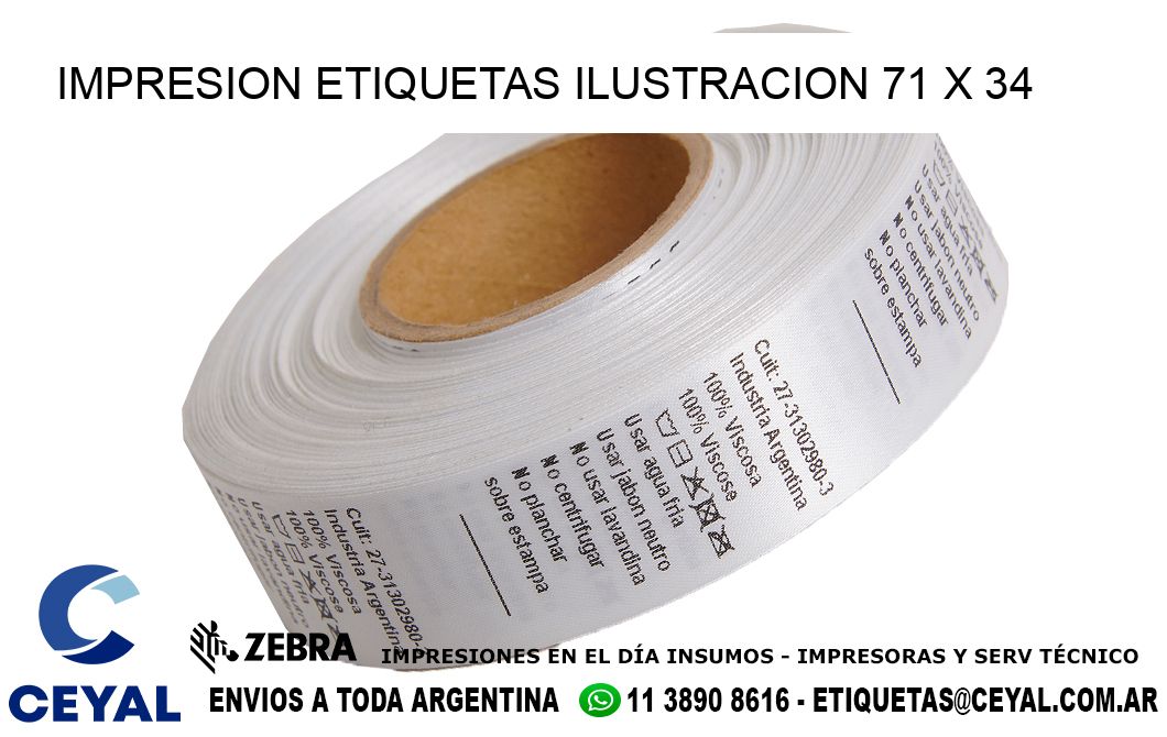 IMPRESION ETIQUETAS ILUSTRACION 71 x 34