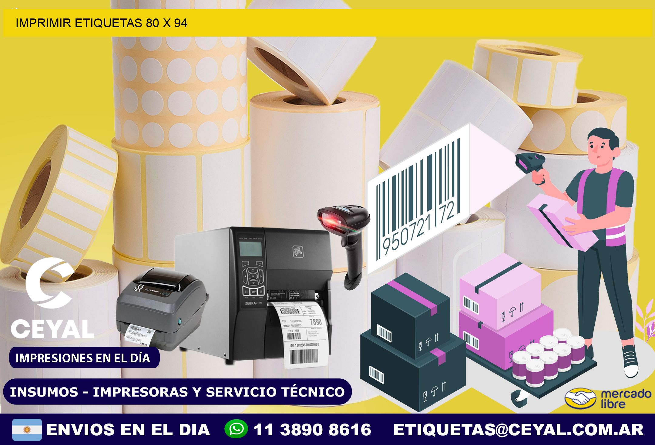 IMPRIMIR ETIQUETAS 80 x 94