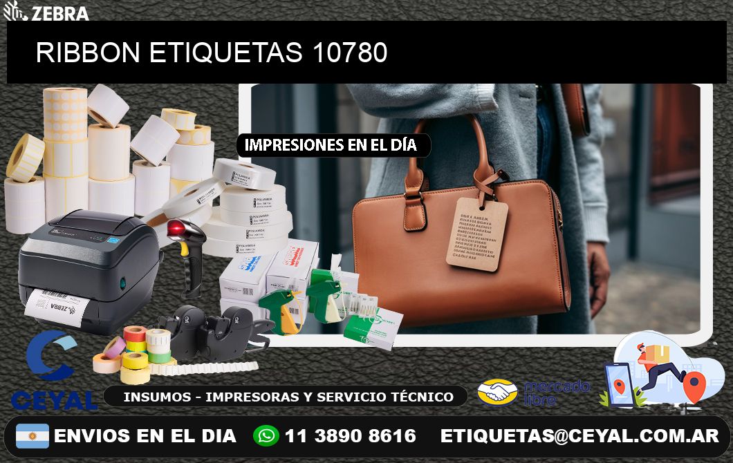 RIBBON ETIQUETAS 10780