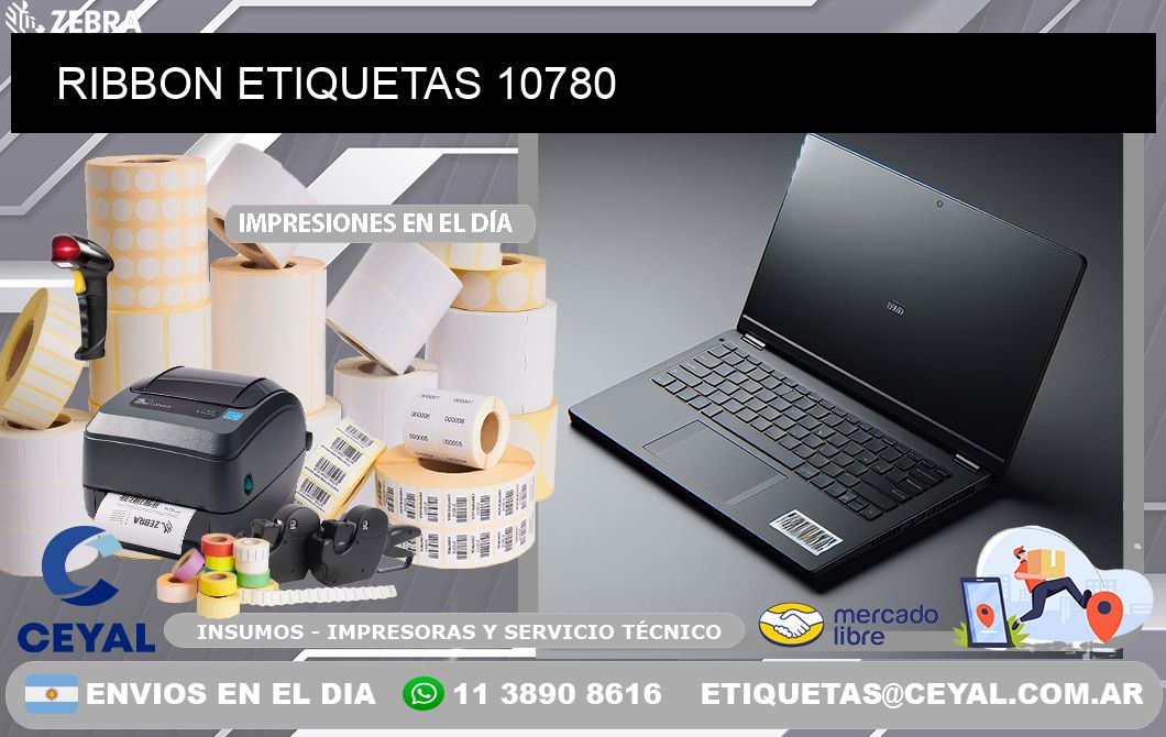 RIBBON ETIQUETAS 10780