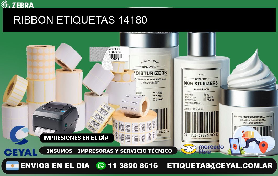 RIBBON ETIQUETAS 14180