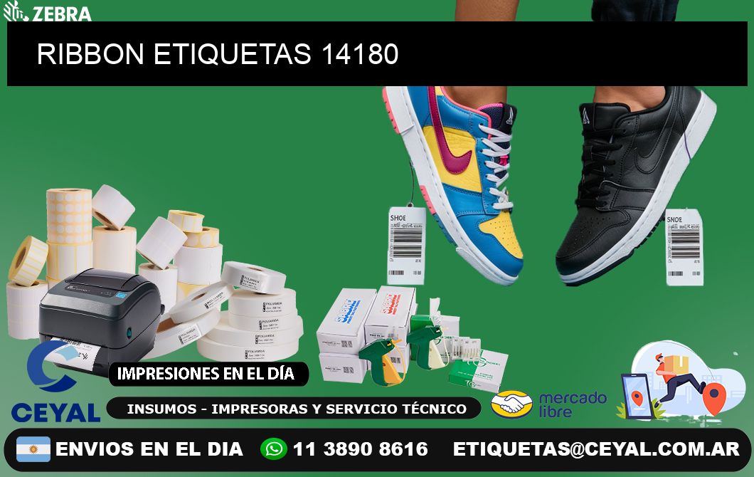 RIBBON ETIQUETAS 14180