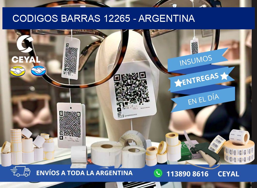 CODIGOS BARRAS 12265 – ARGENTINA
