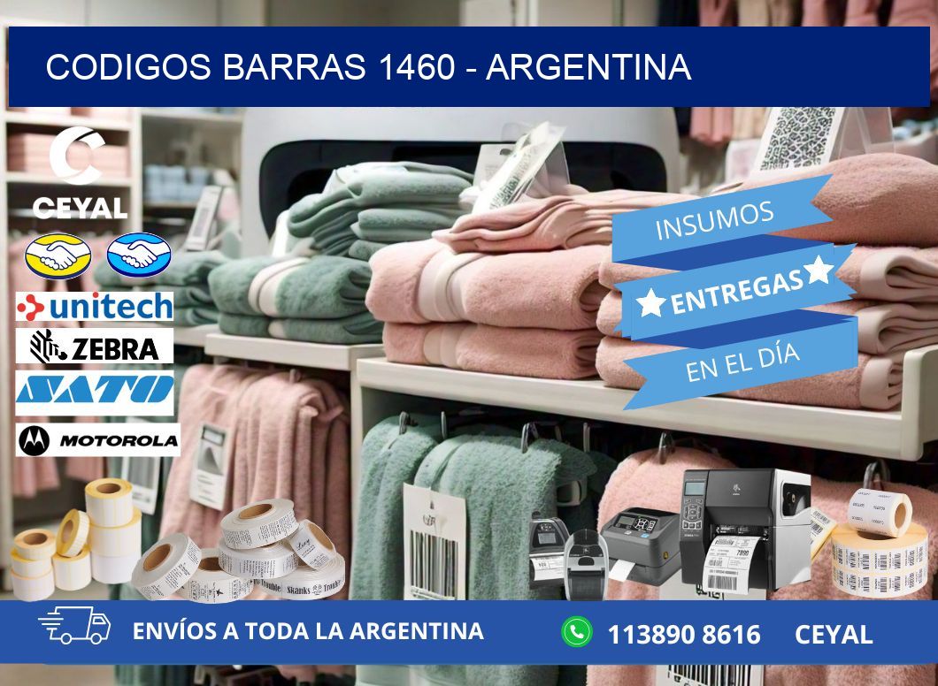 CODIGOS BARRAS 1460 - ARGENTINA