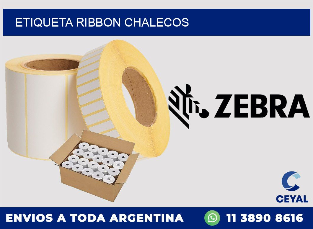 ETIQUETA RIBBON CHALECOS