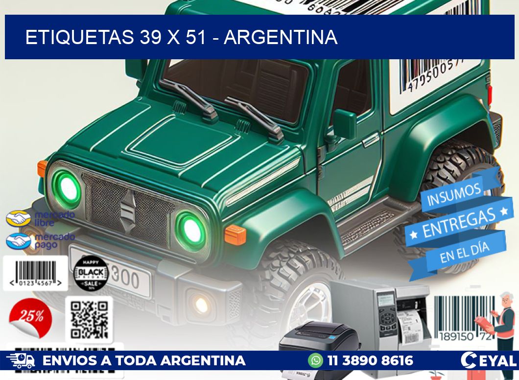 ETIQUETAS 39 x 51 – ARGENTINA