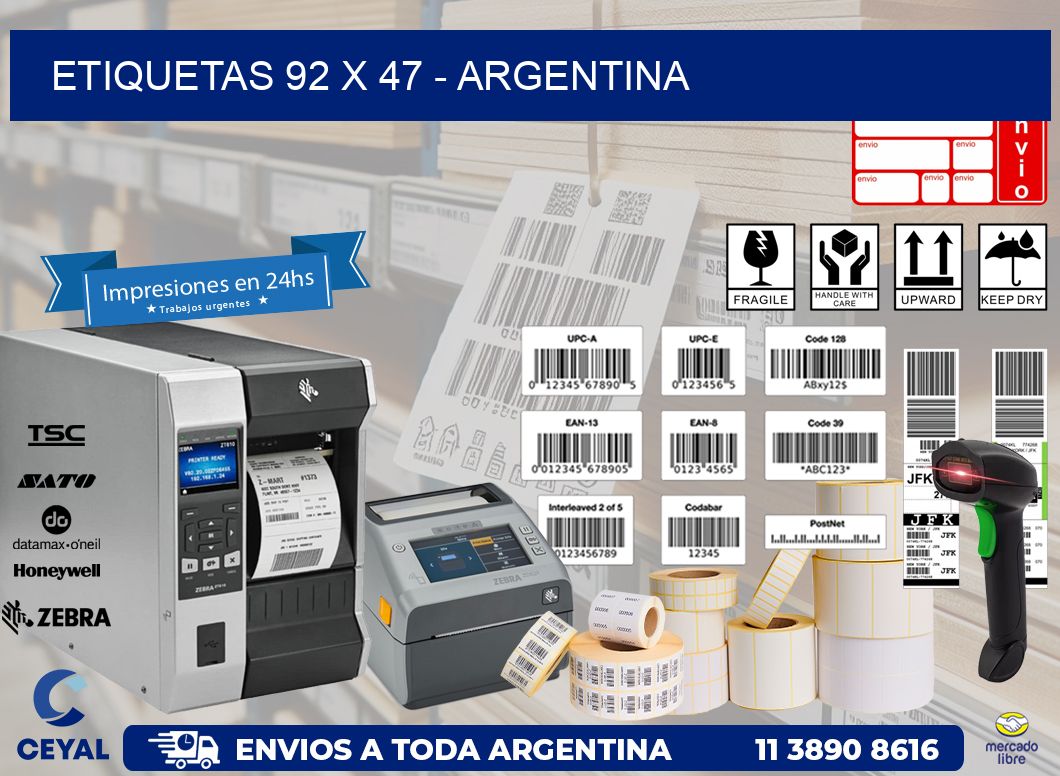 ETIQUETAS 92 x 47 – ARGENTINA