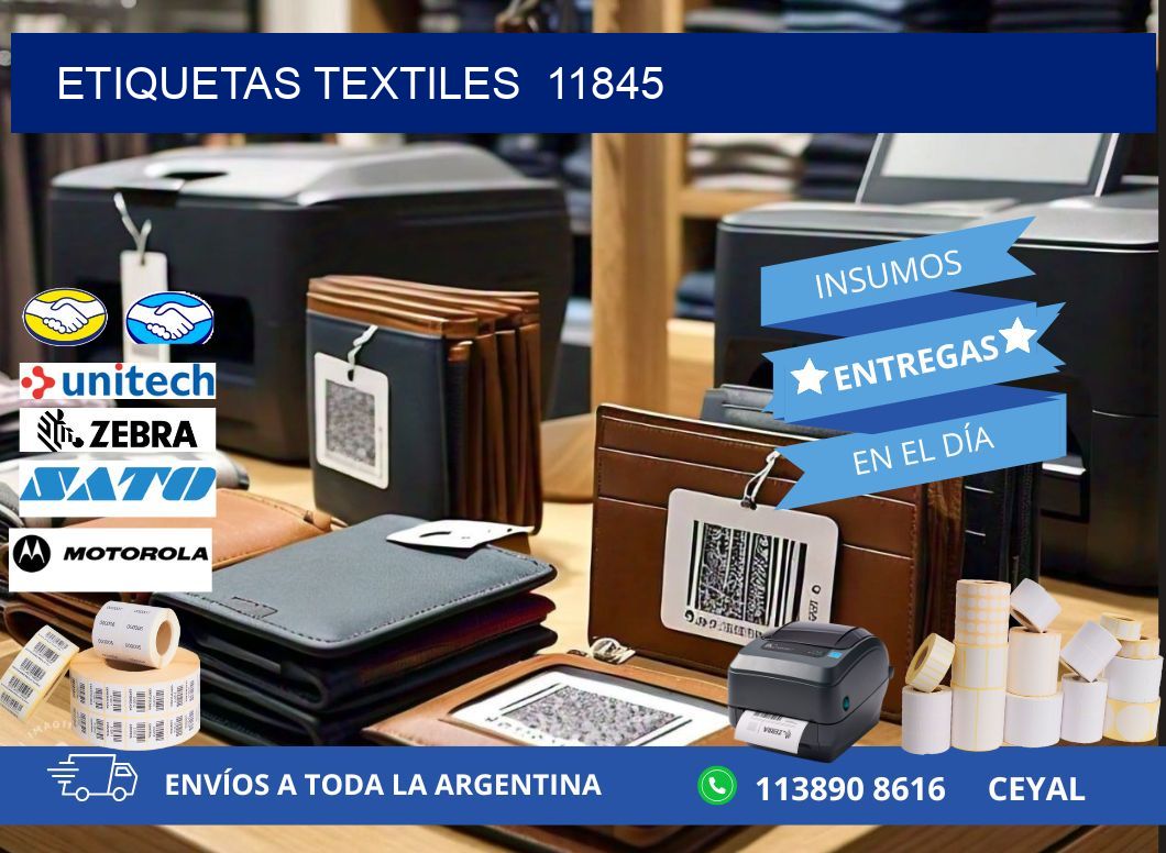 ETIQUETAS TEXTILES 11845