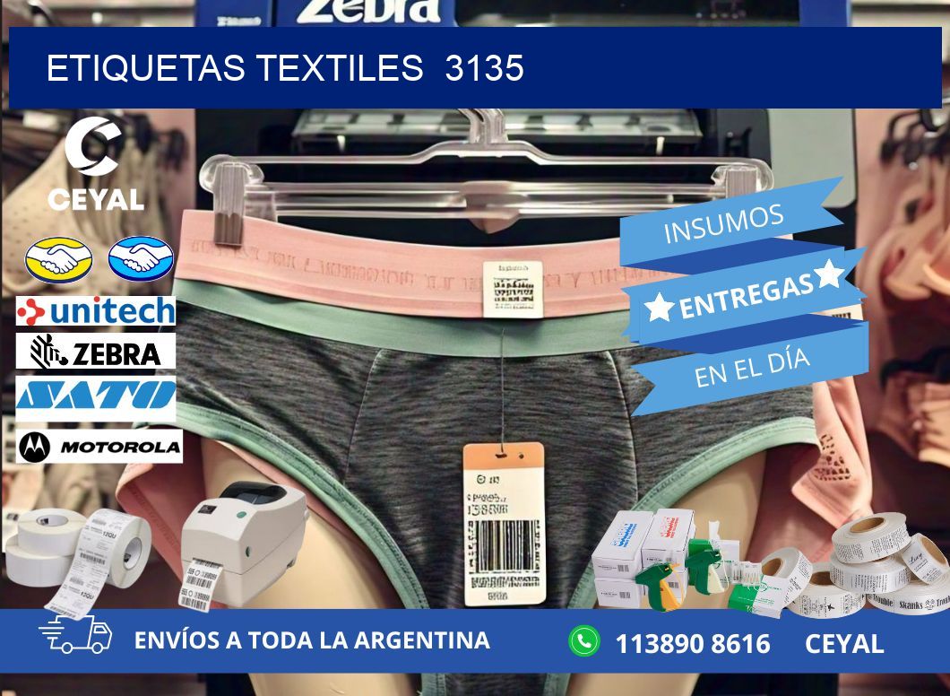 ETIQUETAS TEXTILES 3135