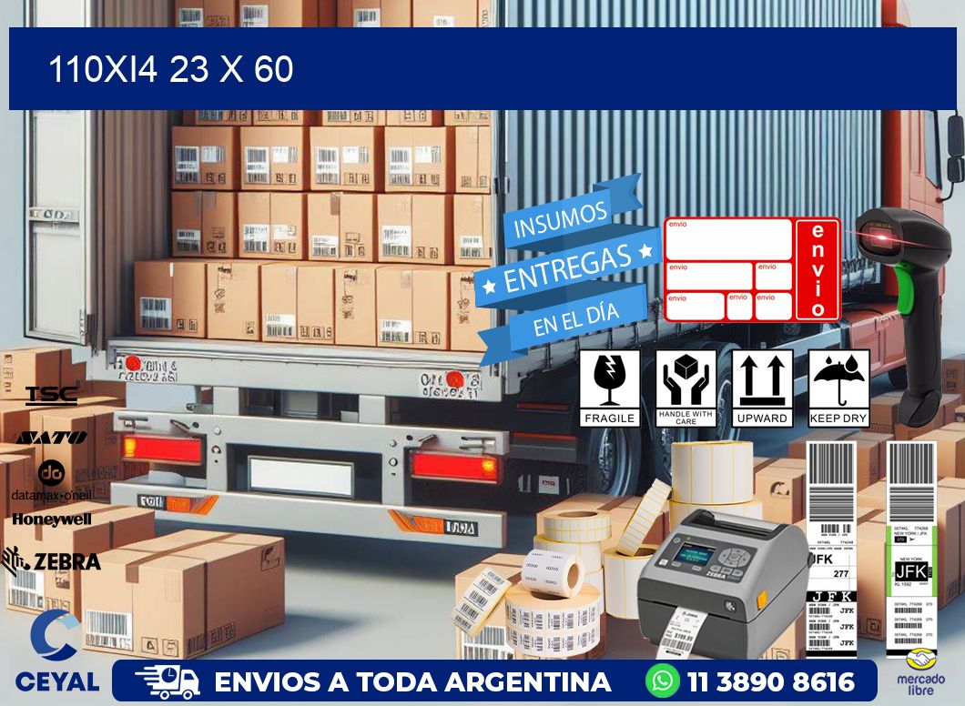 110Xi4 23 x 60