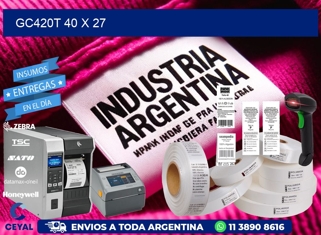 GC420T 40 x 27