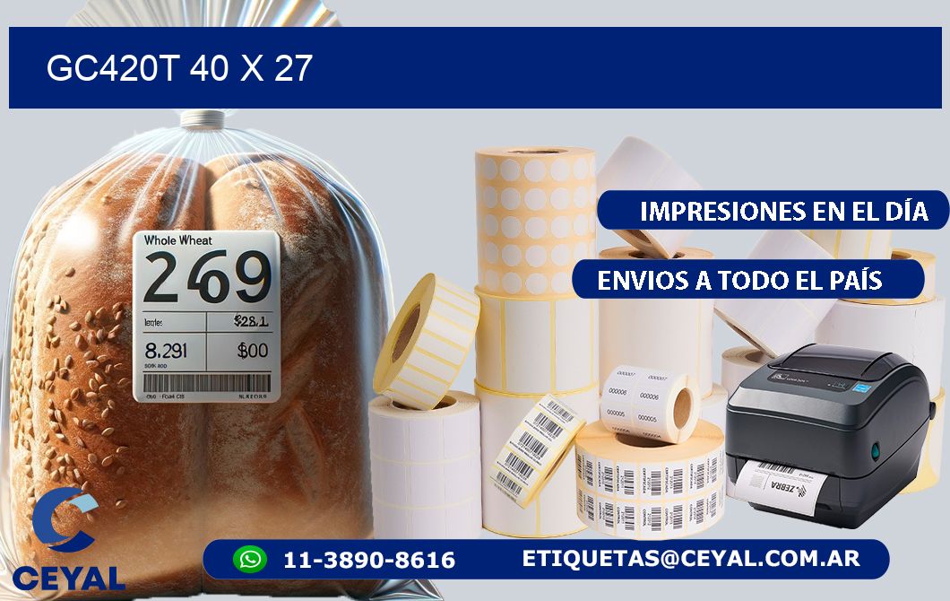 GC420T 40 x 27