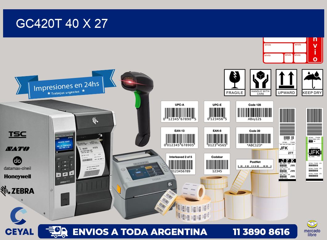 GC420T 40 x 27