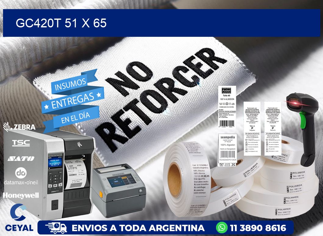GC420T 51 x 65