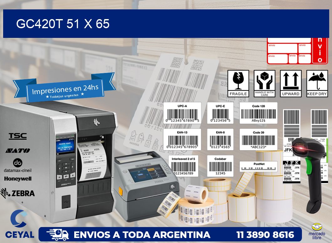 GC420T 51 x 65