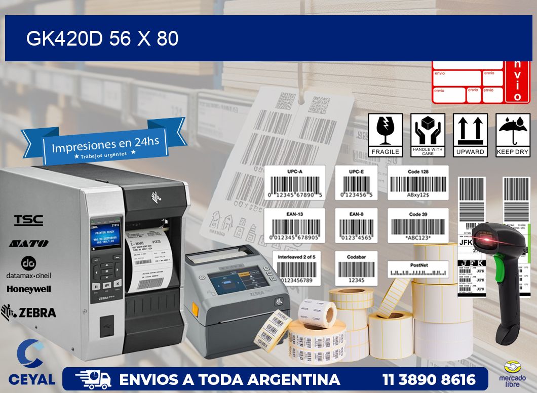 GK420D 56 x 80