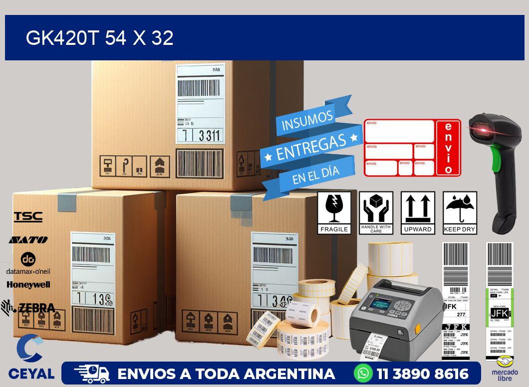 GK420T 54 x 32