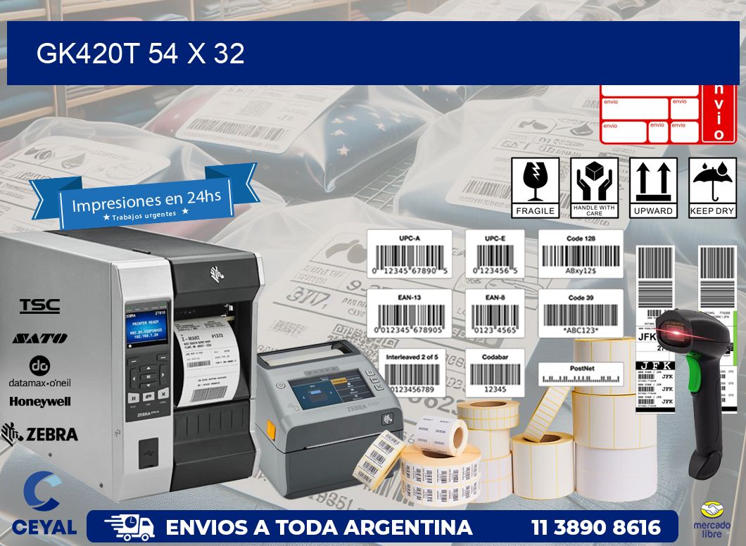 GK420T 54 x 32