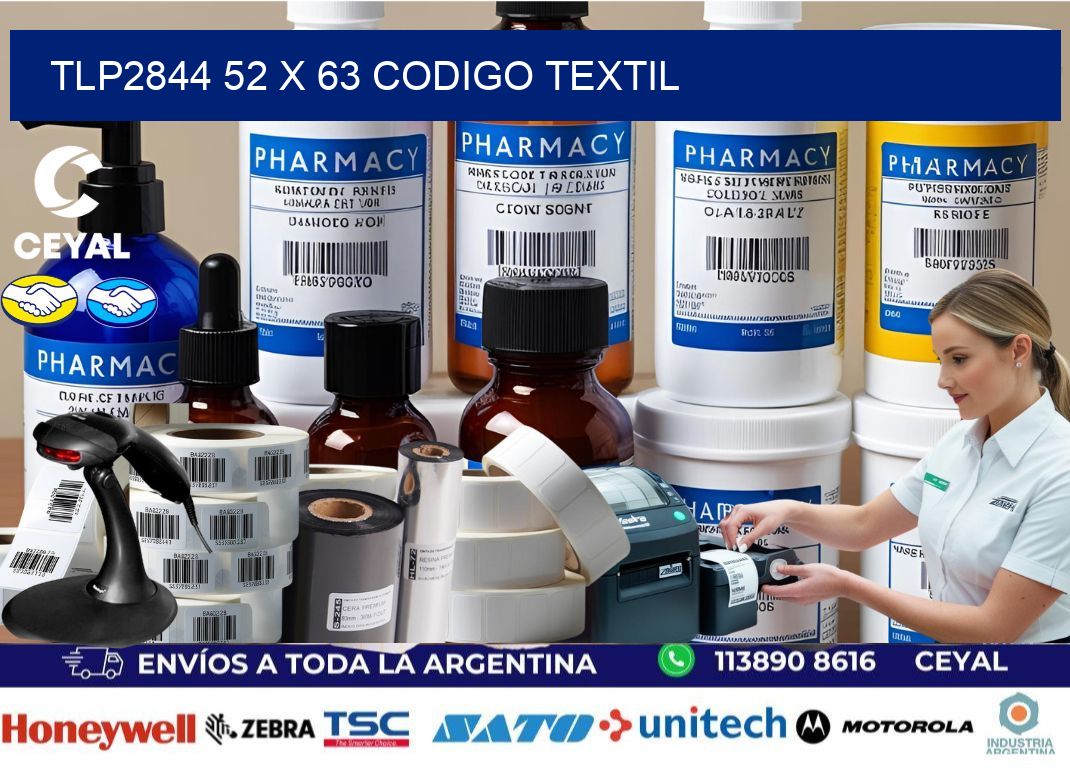 TLP2844 52 x 63 CODIGO TEXTIL