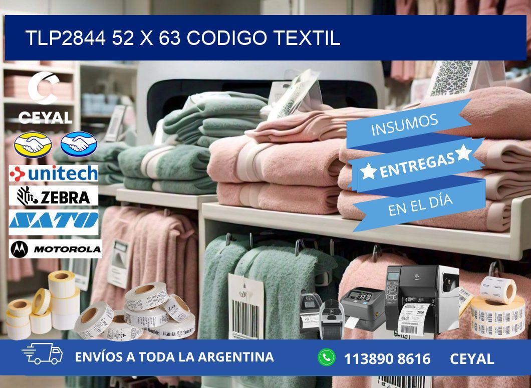 TLP2844 52 x 63 CODIGO TEXTIL