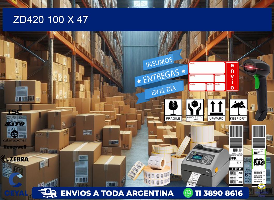 ZD420 100 x 47