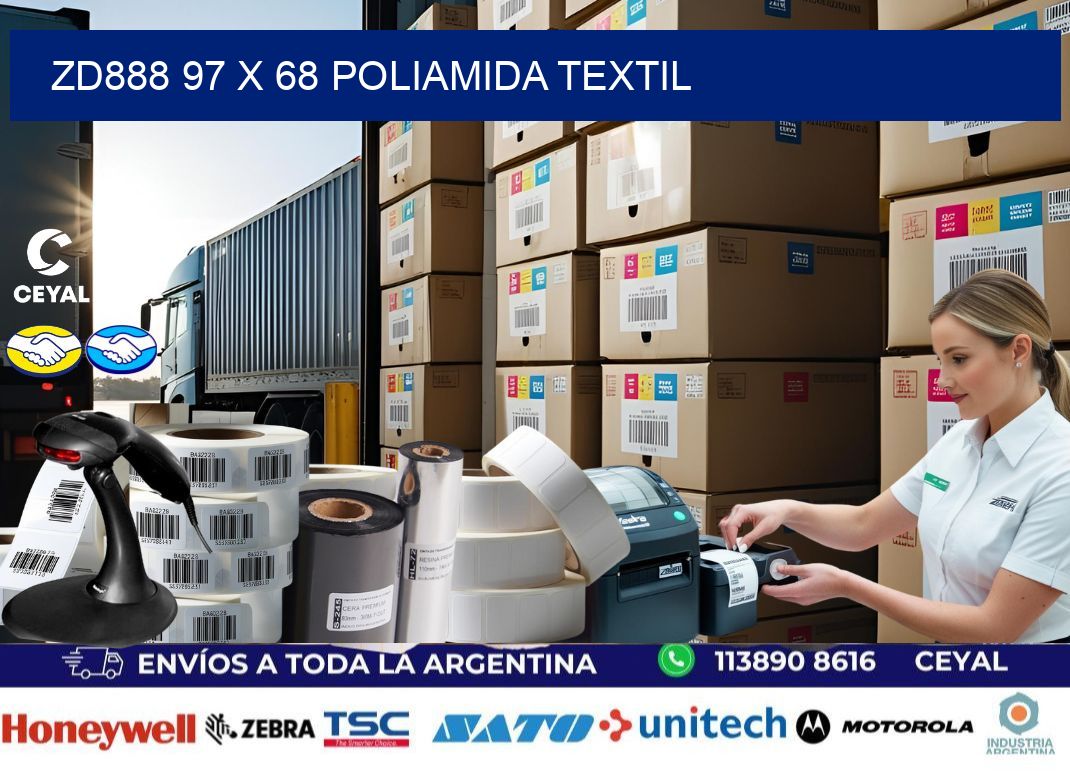 ZD888 97 x 68 POLIAMIDA TEXTIL