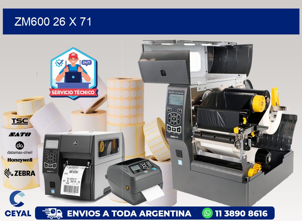 ZM600 26 x 71