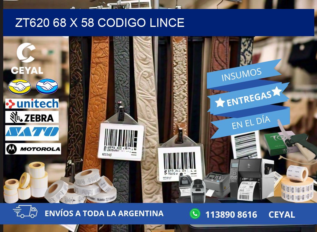 ZT620 68 x 58 CODIGO LINCE