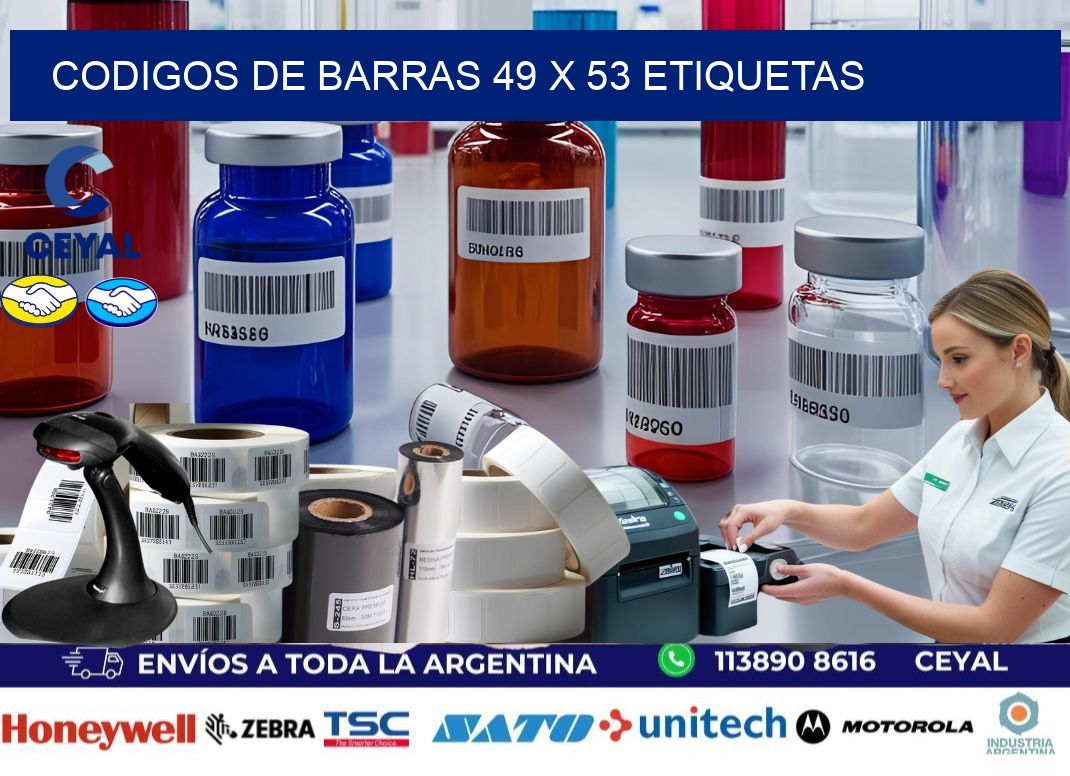 codigos de barras 49 x 53 etiquetas