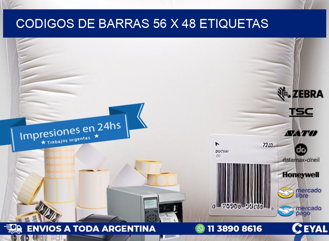 codigos de barras 56 x 48 etiquetas
