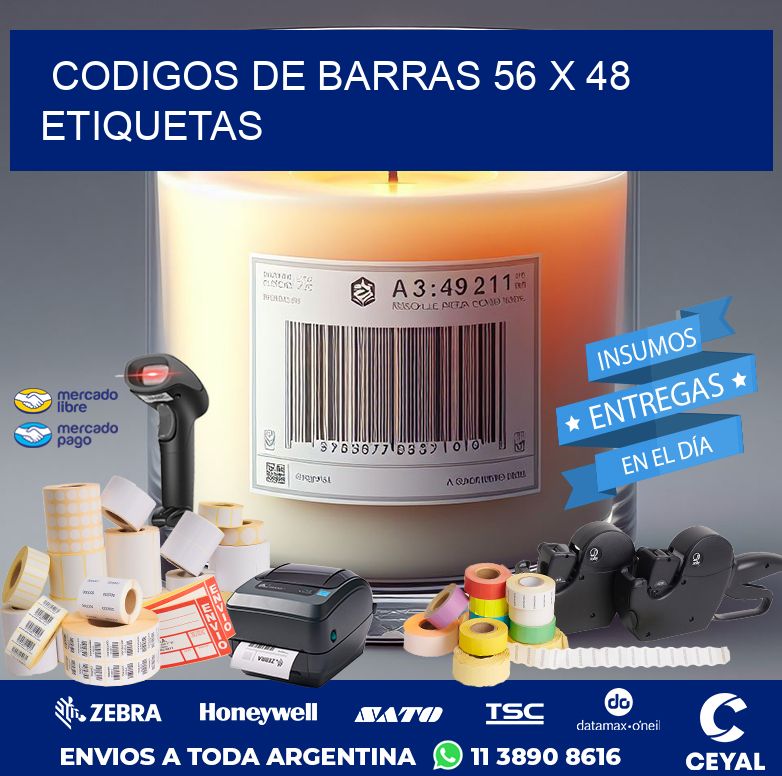 codigos de barras 56 x 48 etiquetas