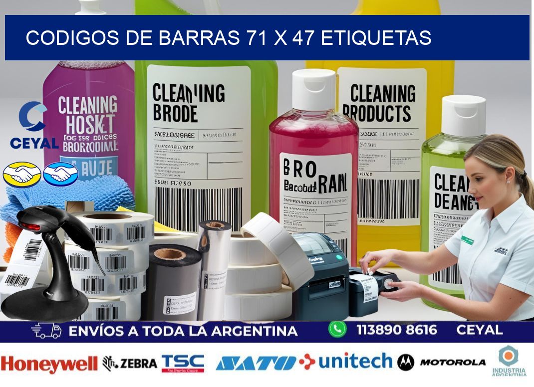 codigos de barras 71 x 47 etiquetas
