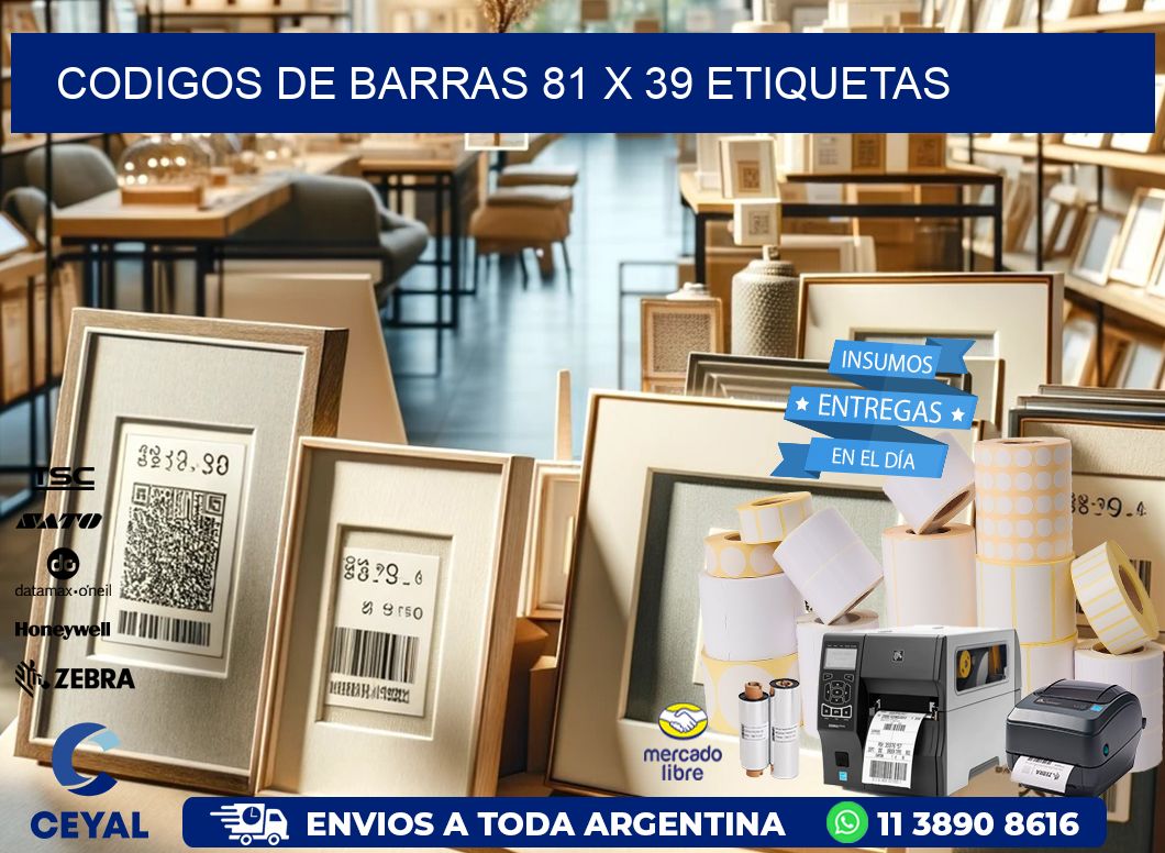 codigos de barras 81 x 39 etiquetas