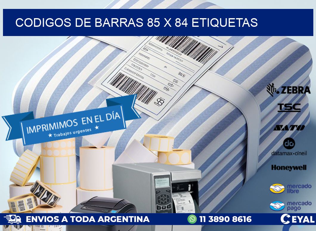 codigos de barras 85 x 84 etiquetas